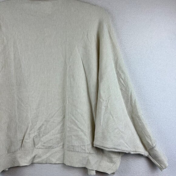 NWT Anthropologie Akemi + Kin Cream Cardigan One Size Balloon Lagenlook Casual - Picture 7 of 8